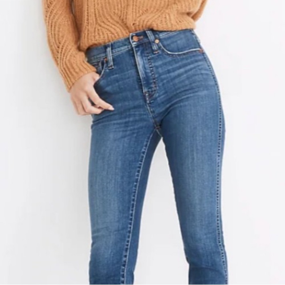 Madewell Stovepipe Jeans 27